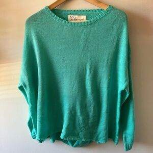 Vintage Havana Acrylic Knit Sweater S
